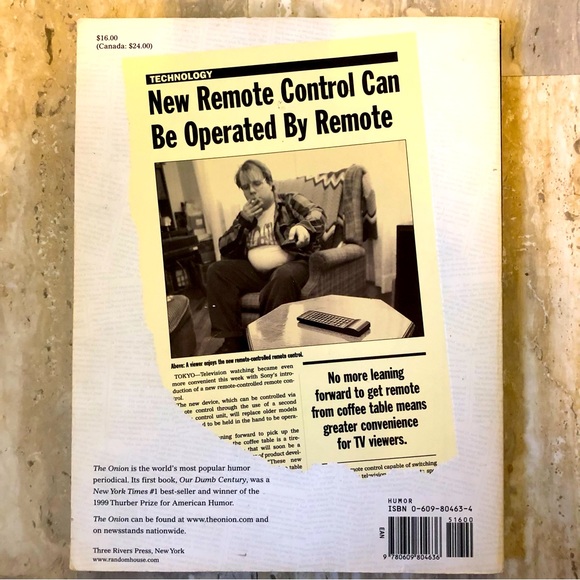 The Onion - Finest News Reporting, Homeland Insecurity and Our Dumb Century - Picture 4 of 13